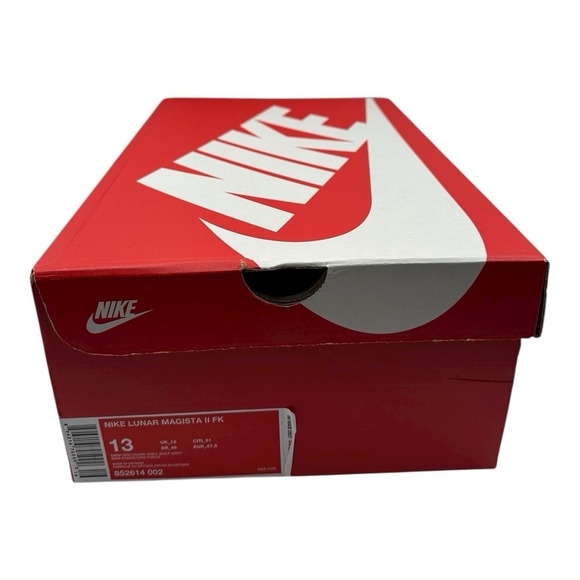 Nike Lunar Magista II FK Flyknit Shoes Mens Sz 13 Dark Grey Sneaker 852614-002‎ main image 9